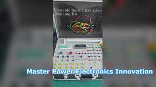 Aluminum Case Electronic Experiment Box | Circuit Practical Training Equipment For Vocational Educat
